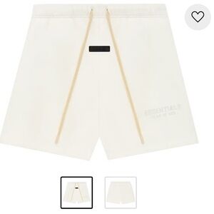 Fear of God Essentials Sweatshorts - Cloud Dancer